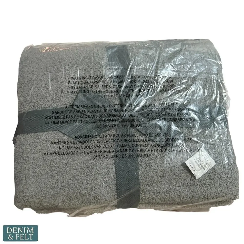 NEW Barefoot Dreams CozyChic Tri-Color Throw Blanket 45x60 Agave Green Luxe Gift